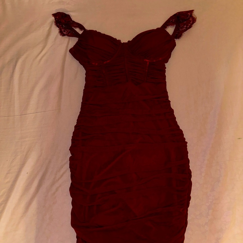 Red dress